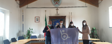 Sebastiano Gravina alfiere della Bandiera Lilla per il Comune di Pietra Ligure